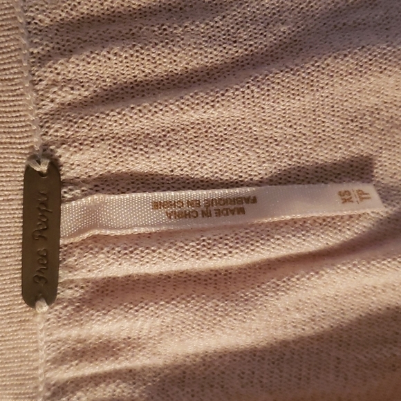 Free People Office Date Night Boho Preppy Light Off Shoulder Sweater - Womens - Picture 5 of 7